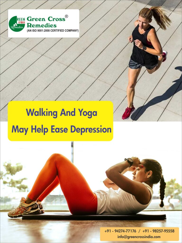 Walking And Yoga May Help Ease Depression 2