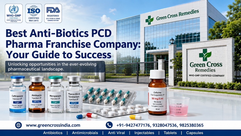 Best AntiBiotics PCD Pharma Franchise Company