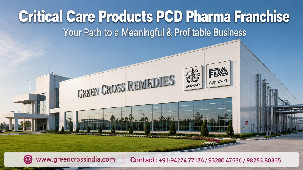 Critical Care Products PCD Pharma Franchise