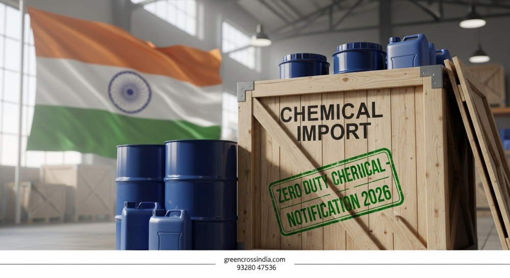 Nil customs duty on chemicals