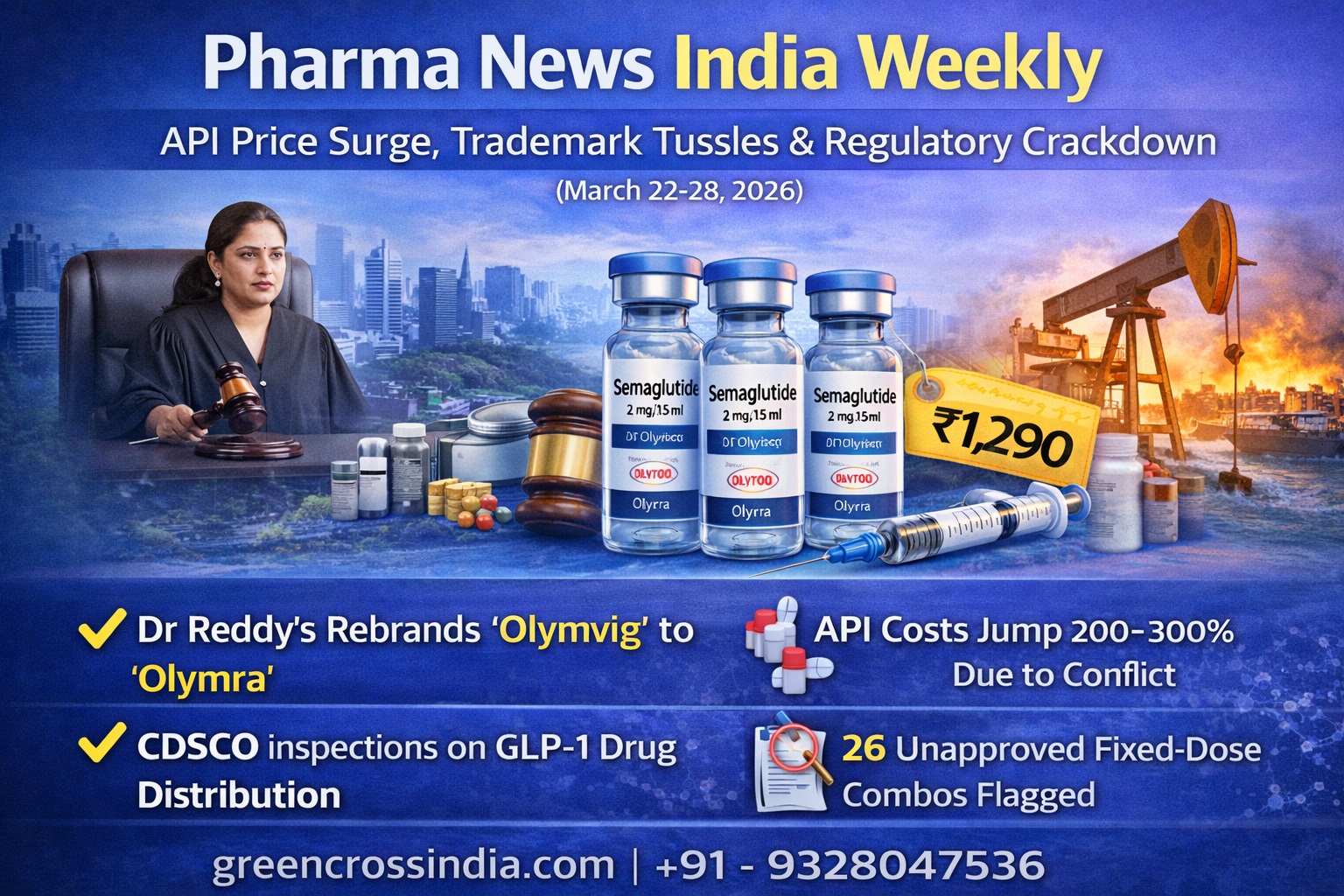 Pharma News India Weekly (22–28 Mar 2026)