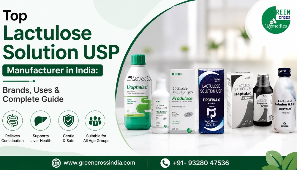 Top Lactulose Solution USP Manufacturer India , Brands, Uses, Complete Guide