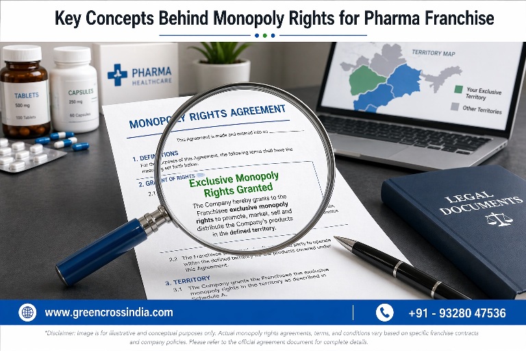 Key concepts behind monopoly rights in pharma company