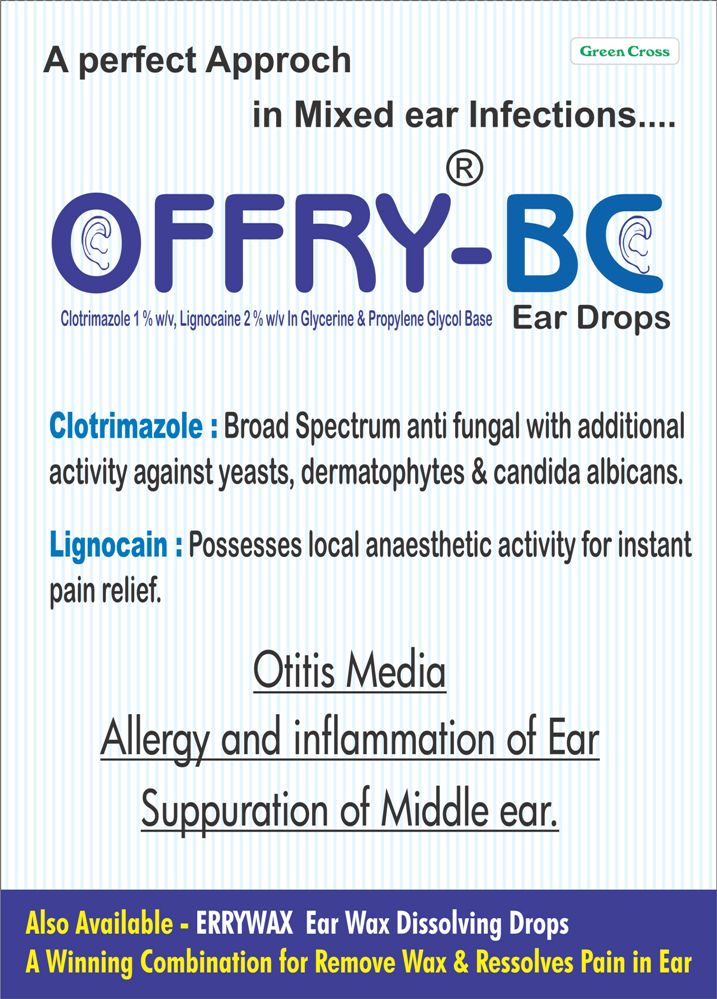 Clotrimazole Ear Drops  | Antifungal Ear Drops with Lignocaine