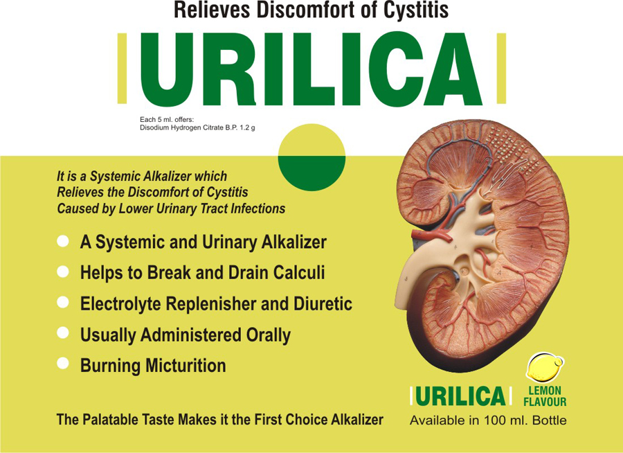 Effective Urinary Alkalizer for UTI & Kidney Health - URILICA Syrup