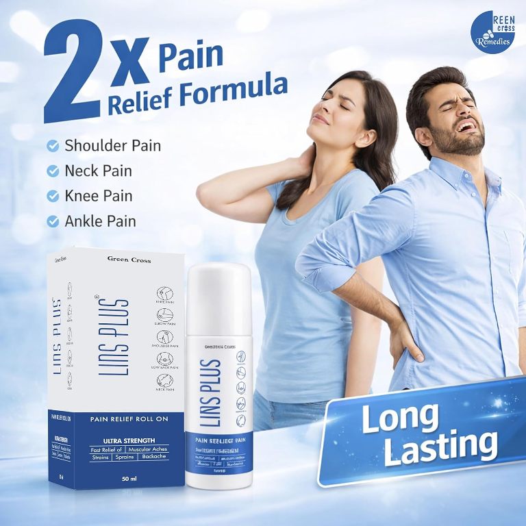 One of the Best Ayurvedic Pain Relief Oil Roll on for Joint Pain in India - LIns Plus Roll On