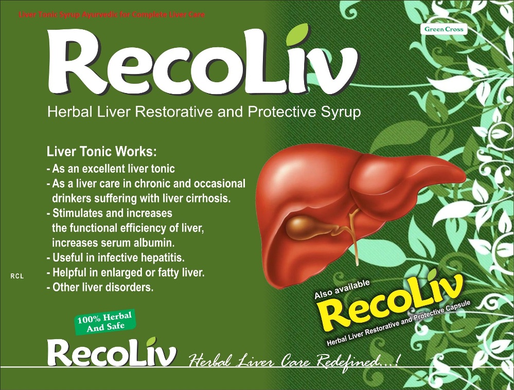 RECOLIV Syrup​- Herbal Liver Tonic