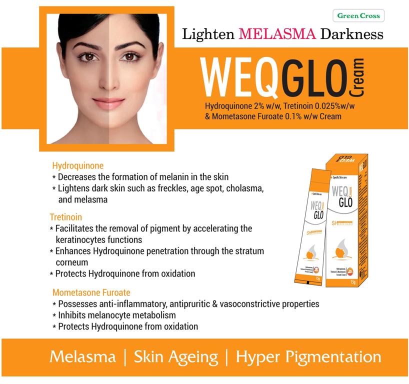 WEQGLO Cream - Hydroquinone, Tretinoin, Mometasone Cream