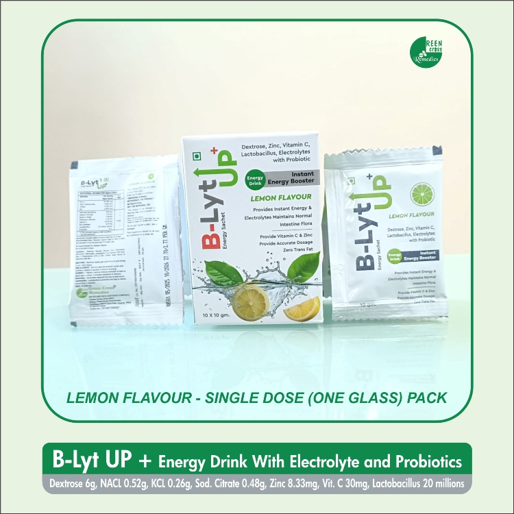 B LYTUP Plus- Energy Drink With Electrolyte and Probiotic