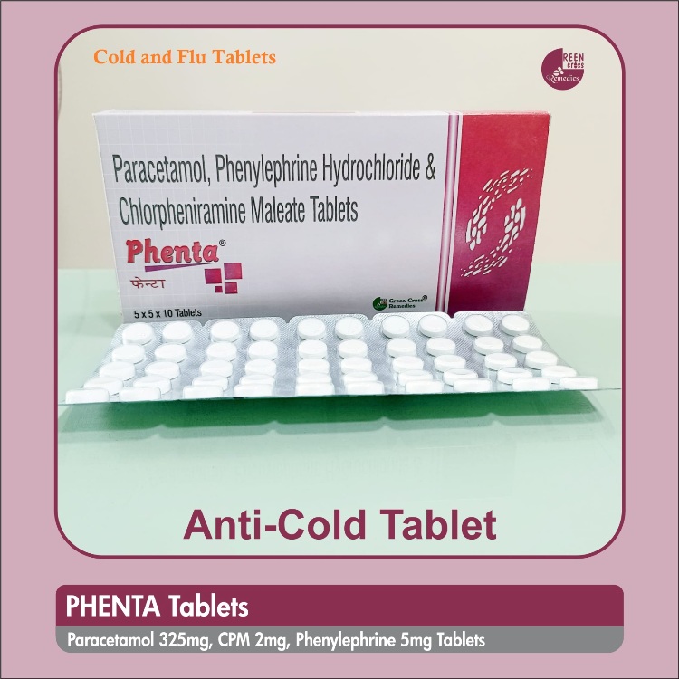 PHENTA Tablet - Anti Cold Tablet
