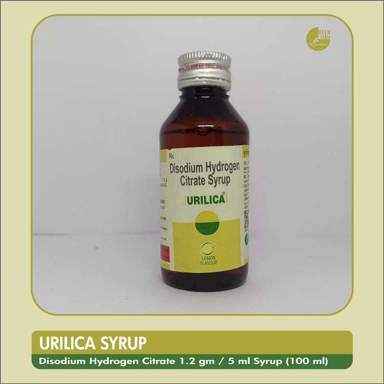 URILICA Syrup - Di Sodium Hydrogen Citrate 1.2 gm / 5 ml Syrup