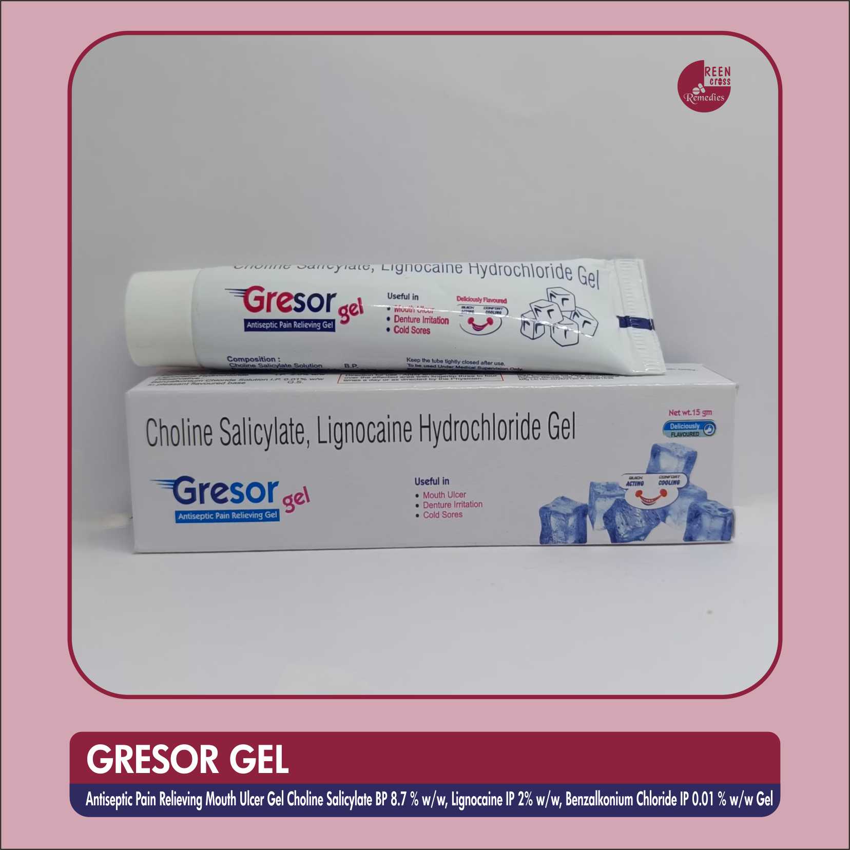 GRESOR GEL (Mouth Ulcer Gel)