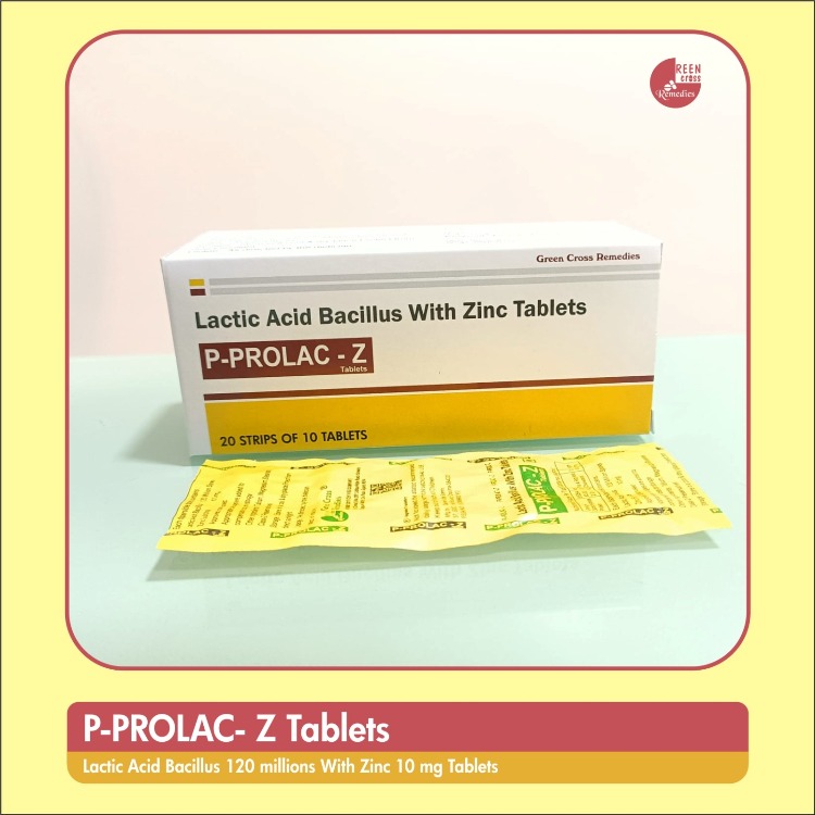 P PROLAC Z Tablet - Probiotic Tablets