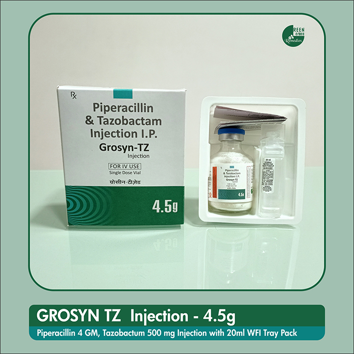 Piperacillin and Tazobactam Injection 4.5g