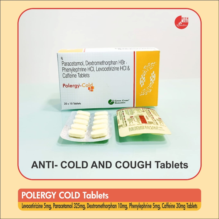 POLERGY COLD Anti Cold and Cough Tablets