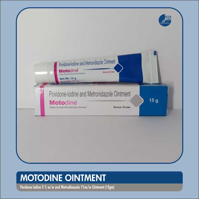 Povidone Iodine Metronidazole Ointment - MOTODINE Ointment