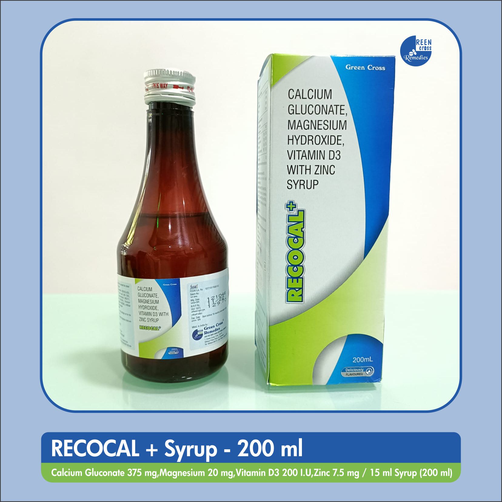 RECOCAL + Syrup