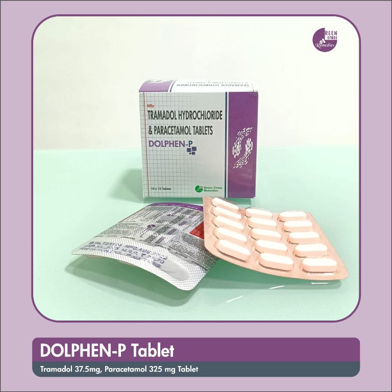 DOLPHEN P Tablet - Tramadol 50 mg, Paracetamol 325 mg Tablet
