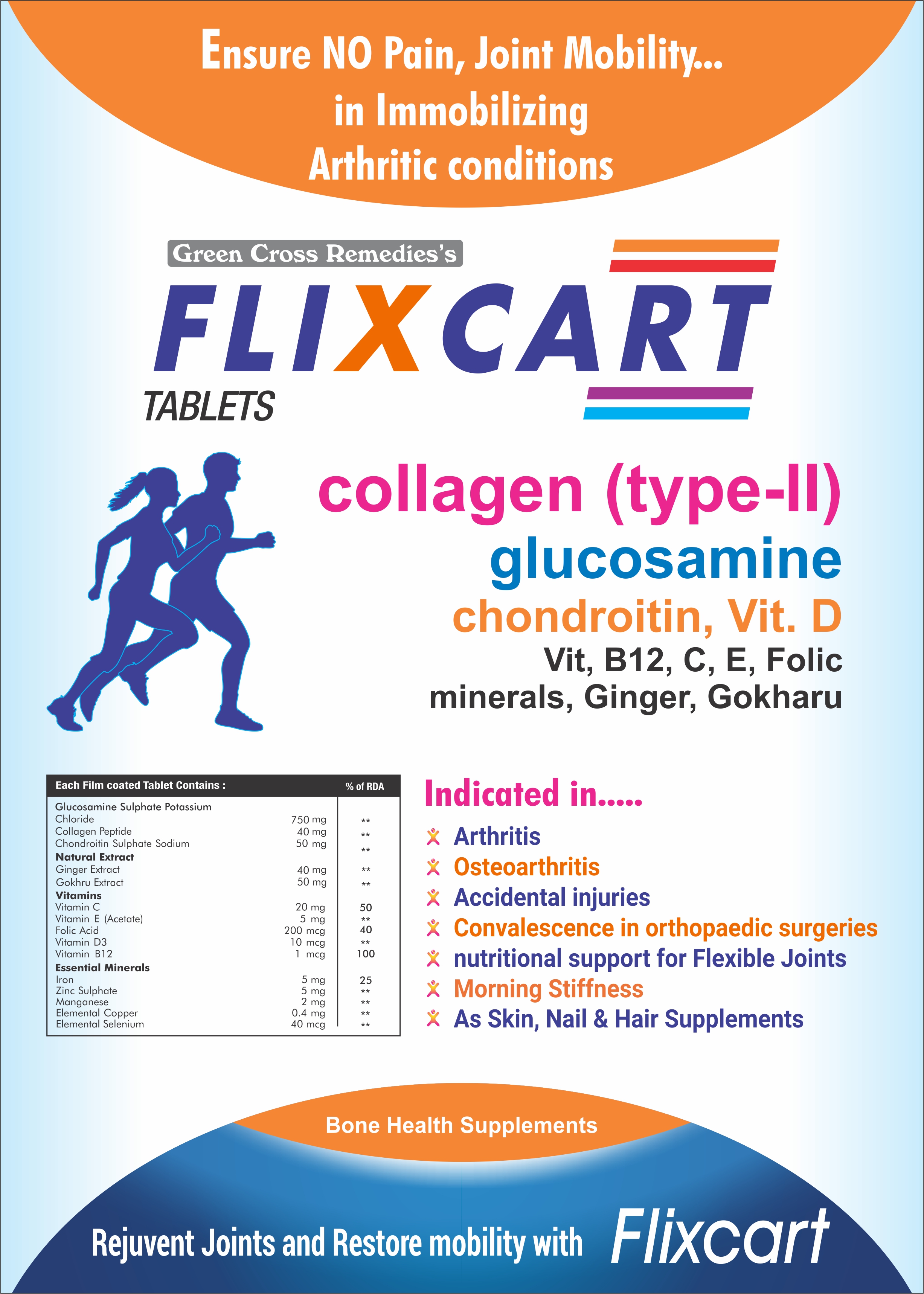 Flixcart Tablets - Collagen -Joint Pain