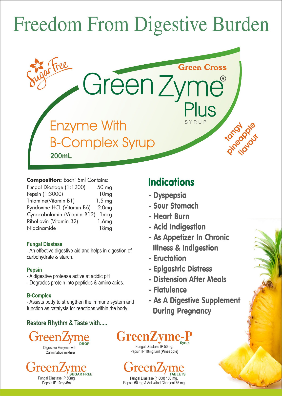 GREENZYME PLUS SYRUP