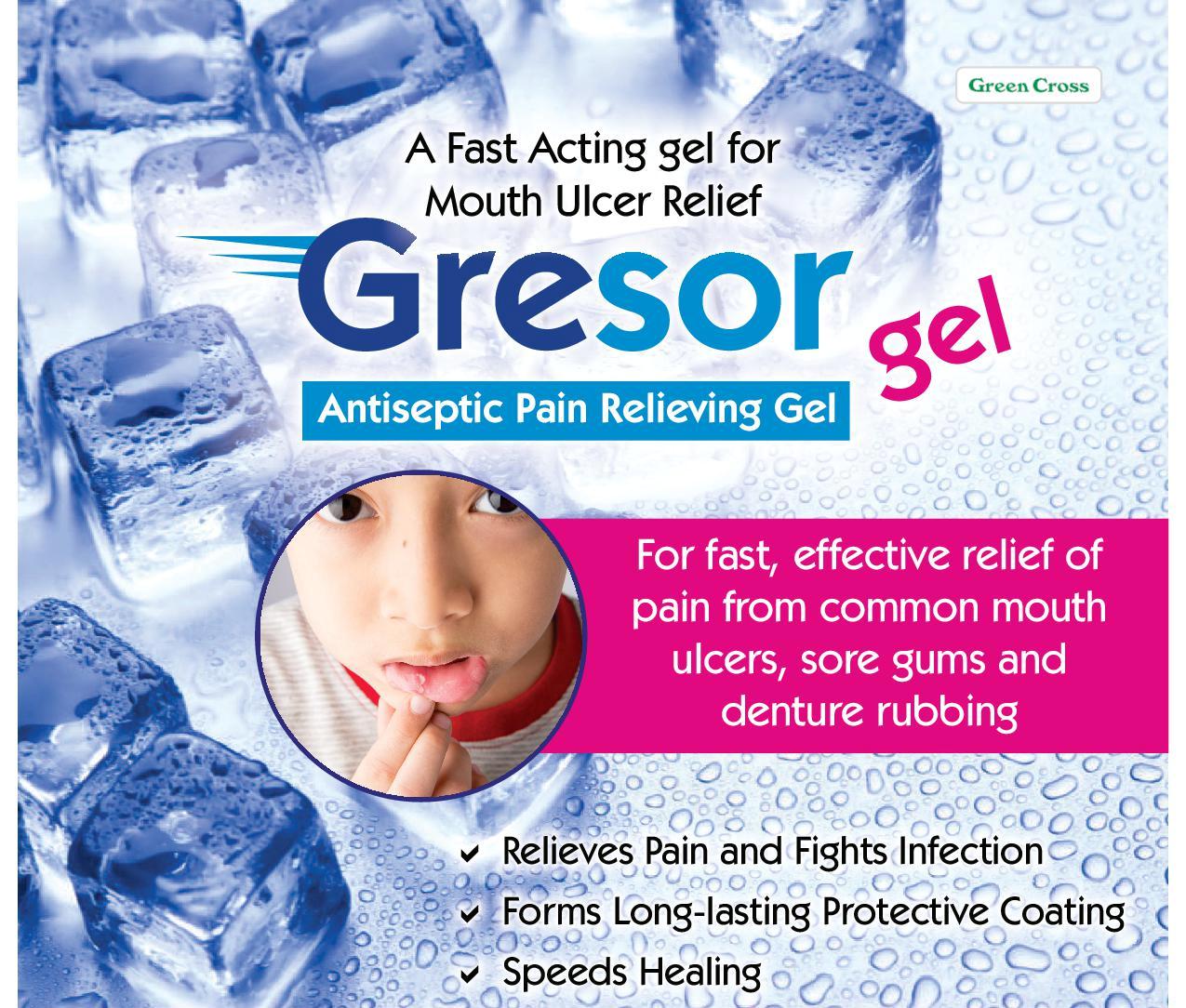 GRESOR GEL (Mouth Ulcer Gel)