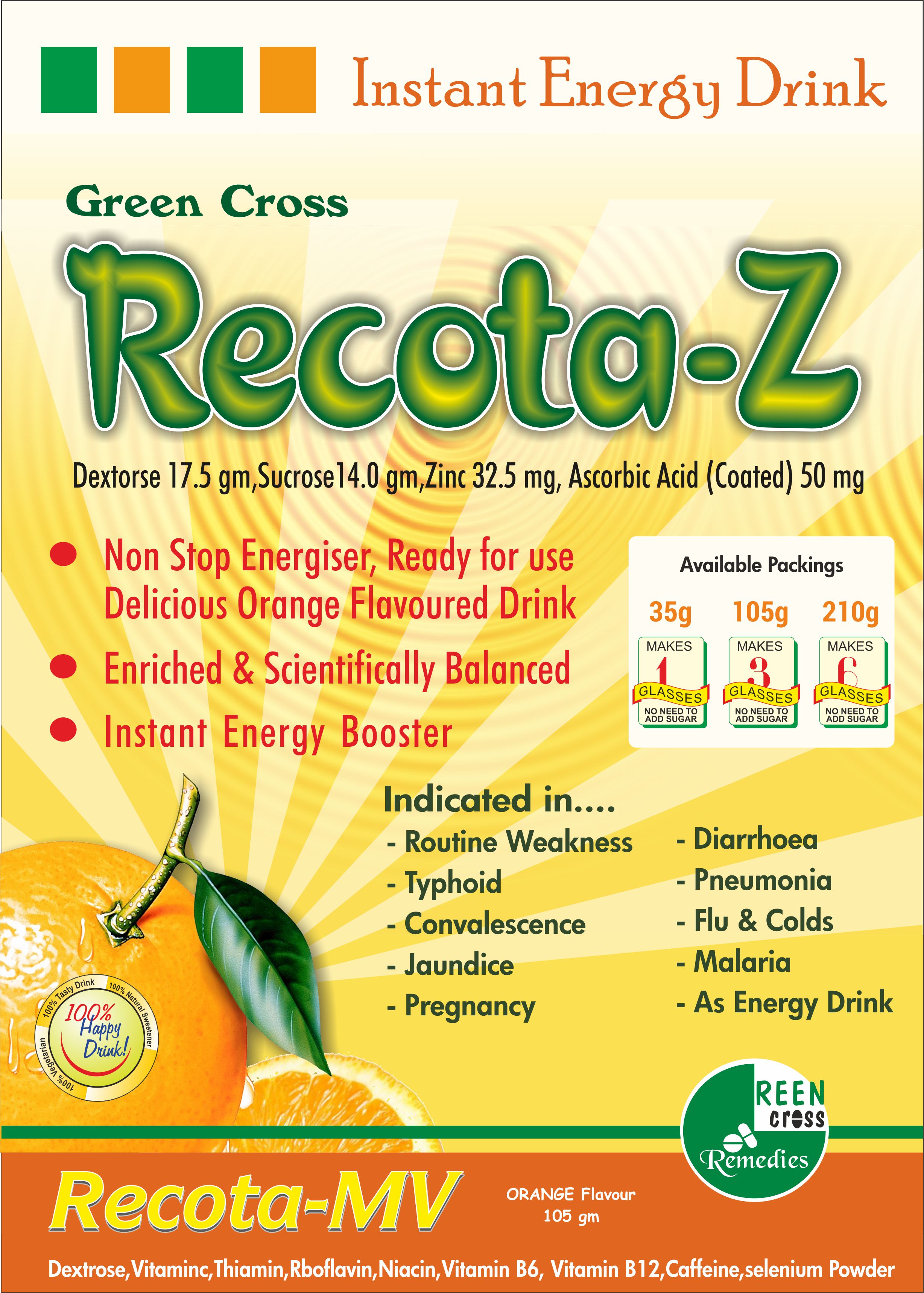 RECOTA Z Energy Powder