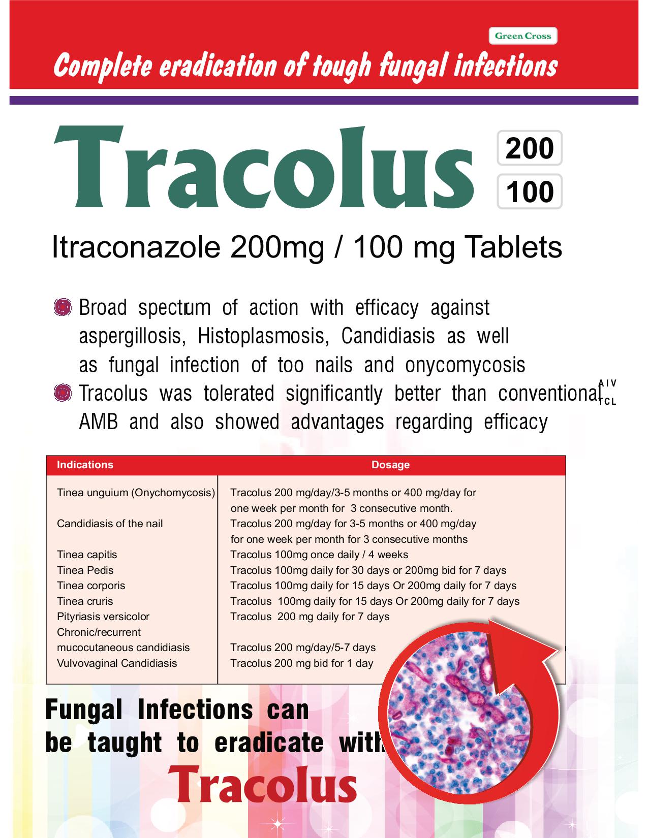 TRACOLUS 200 CAPSULES